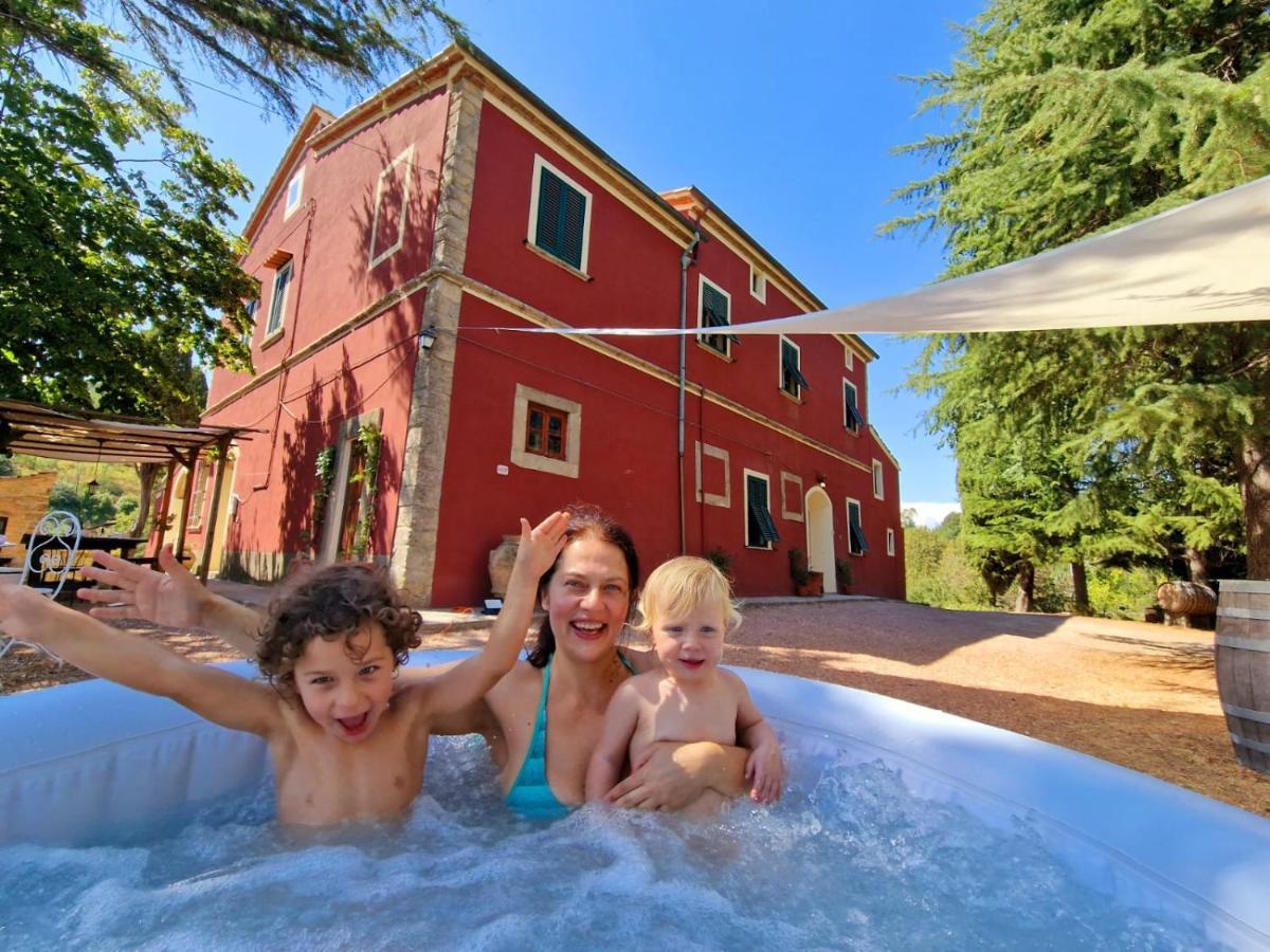 Piccola Casa Toscana Con Giardino Con Vista Mozzafiato Podere Cordicella Kültér fotó