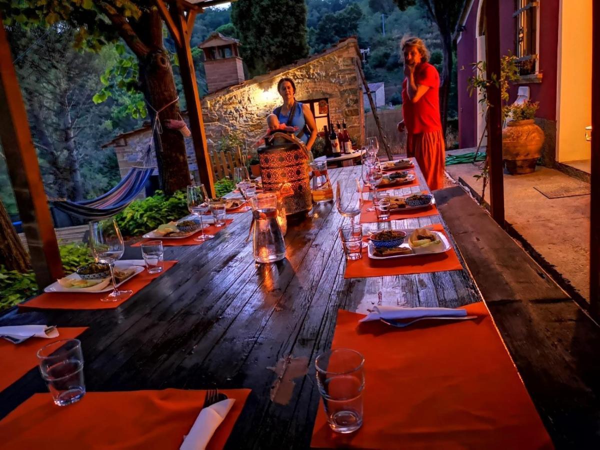 Piccola Casa Toscana Con Giardino Con Vista Mozzafiato Podere Cordicella Kültér fotó